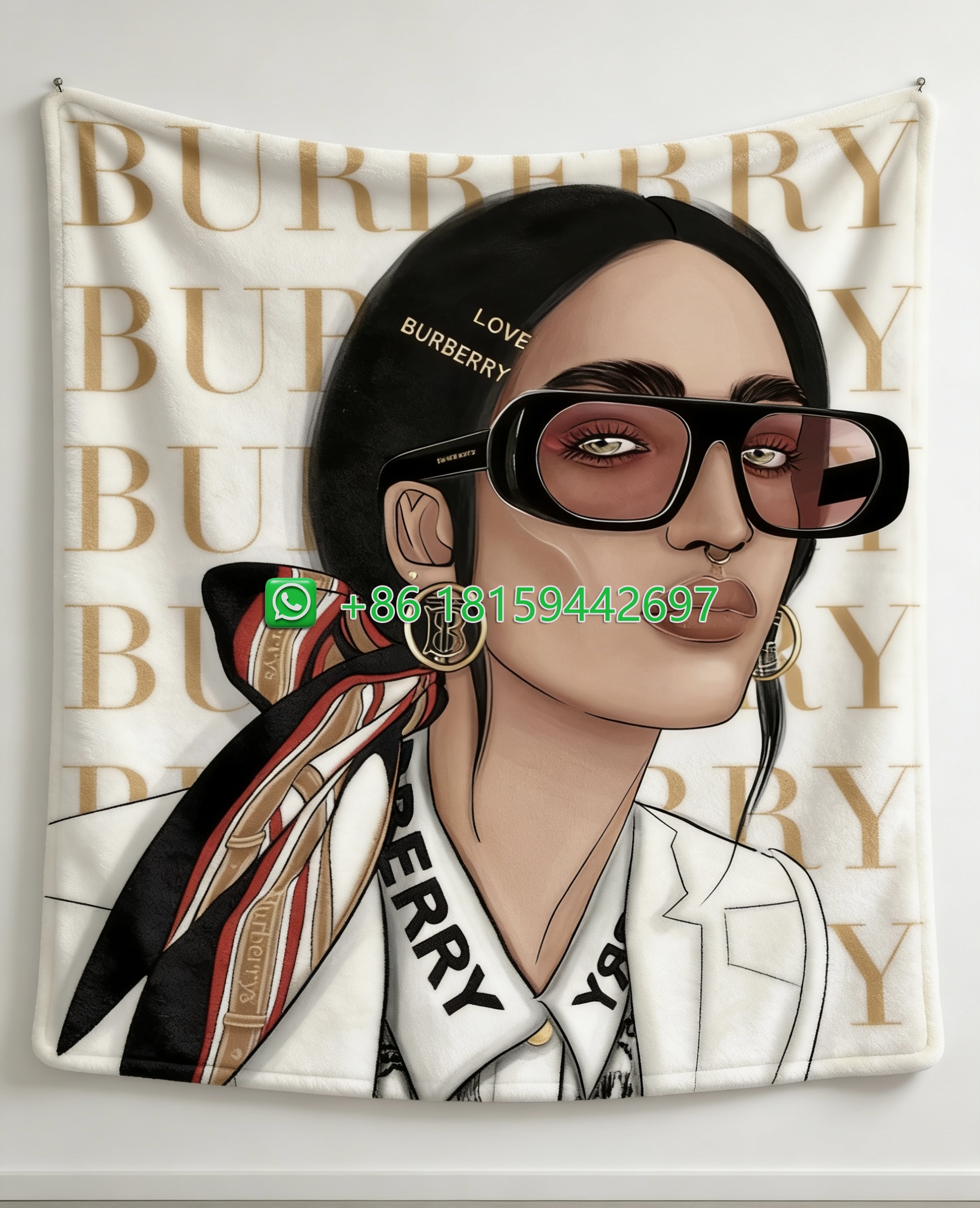 Burberry Throw Blankets